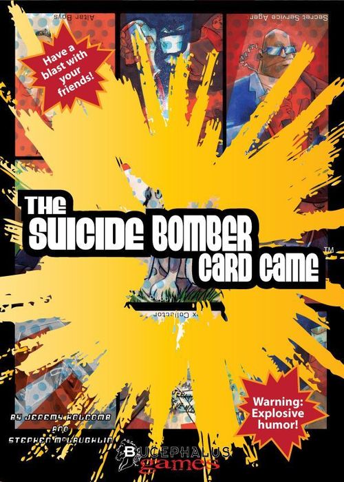 Обложка игры The suicide bomber