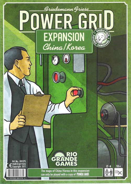 Обложка игры Power Grid: China/Korea