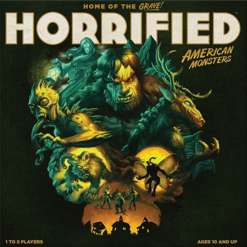 Обложка игры Horrified: American Monsters