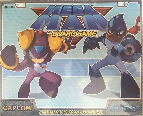 Обложка игры Mega Man: The Board Game – Time Man & Oil Man
