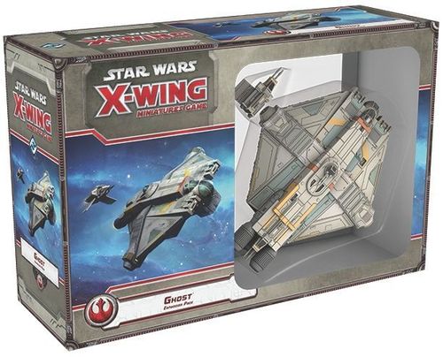 Обложка игры Star Wars: X-Wing Miniatures Game — Ghost Expansion Pack
