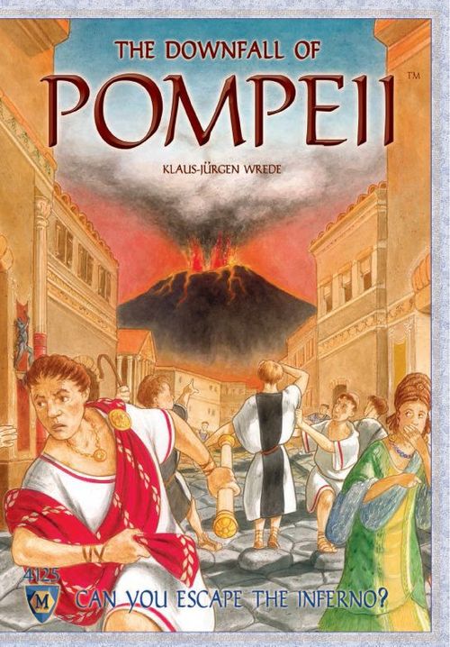 Обложка игры The Downfall of Pompeii