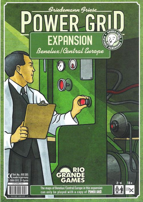 Обложка игры Power Grid: Benelux/Central Europe