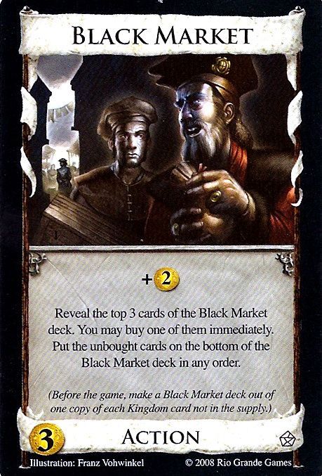 Обложка игры Dominion: Black Market Promo Card