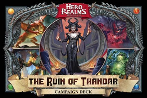 Обложка игры Hero Realms: The Ruin of Thandar Campaign Deck