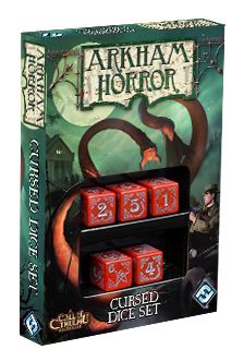 Набор кубиков для Ужаса Аркхэма: Проклятый