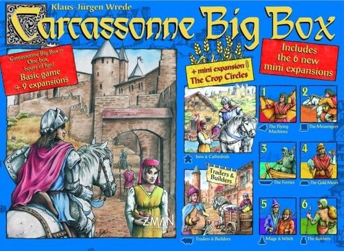 Обложка игры Carcassonne Big Box 4