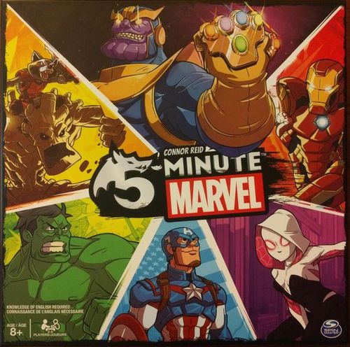 Обложка игры 5-Minute Marvel