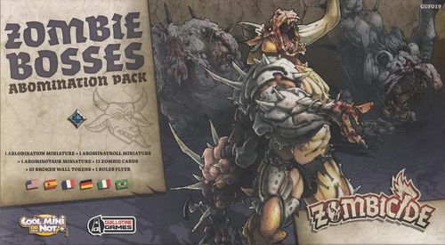 Обложка игры Zombicide: Black Plague - Zombie Bosses Abomination Pack