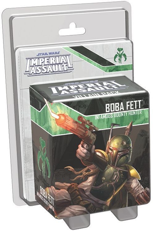 Обложка игры Star Wars: Imperial Assault — Boba Fett Villain Pack