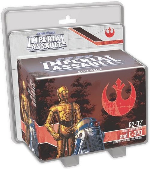 Обложка игры Star Wars: Imperial Assault — R2-D2 and C-3PO Ally Pack