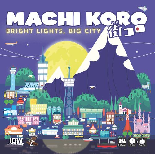 Обложка игры Machi Koro: Bright Lights, Big City