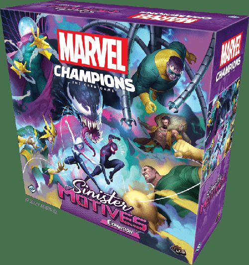 Обложка игры Marvel Champions: The Card Game – Sinister Motives Expansion