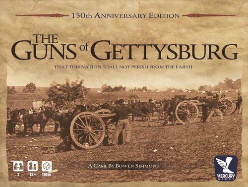 Обложка игры The Guns of Gettysburg