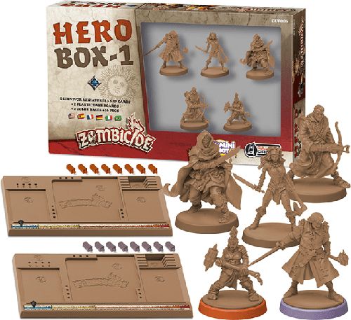 Обложка игры Зомбицид. Черная чума - комплект героев 1