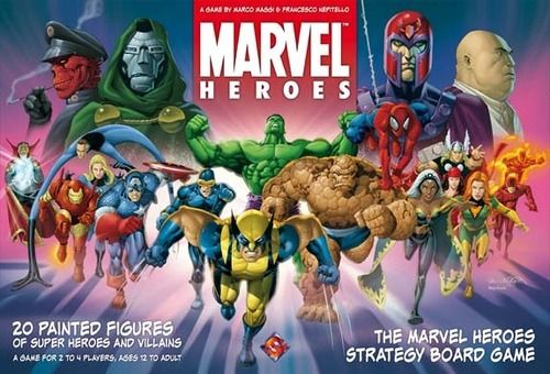 Обложка игры Marvel Heroes