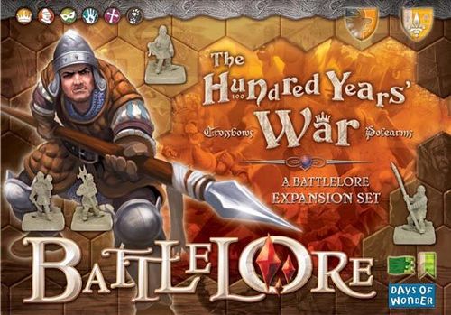 Обложка игры BattleLore: The Hundred Years' War; Crossbows & Polearms