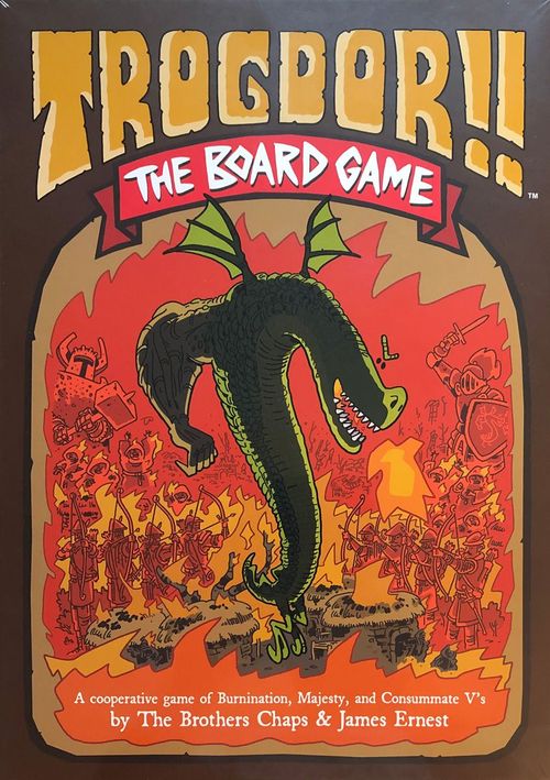 Обложка игры Trogdor!! The Board Game