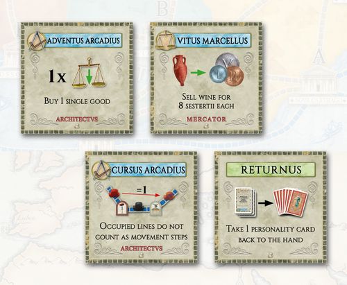 Concordia: 8 Forum Cards