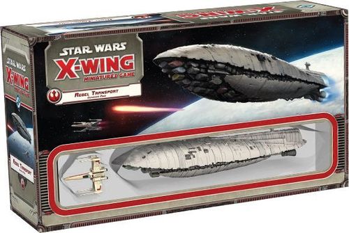 Обложка игры Star Wars: X-Wing Miniatures Game – Rebel Transport Expansion Pack