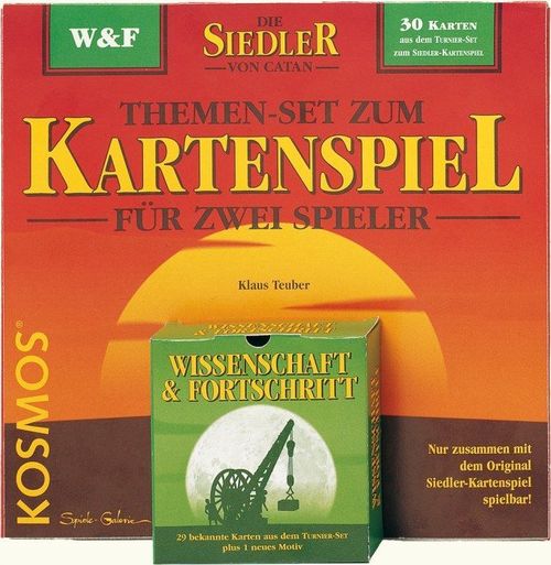Обложка игры Die Siedler von Catan - Kartenspiel: Wissenschaft & Fortschritt