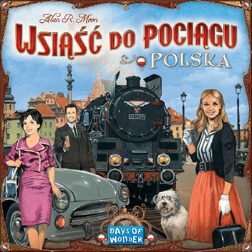 Обложка игры Ticket to Ride: Poland