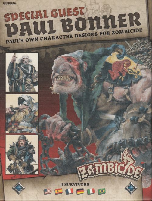 Обложка игры Zombicide: Black Plague Special Guest Box – Paul Bonner