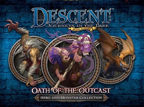 Обложка игры Descent: Journeys in the Dark (Second Edition) – Oath of the Outcast