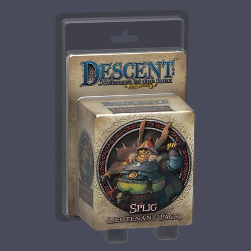 Обложка игры Descent: Journeys in the Dark (Second Edition) – Splig Lieutenant Pack