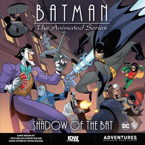 Обложка игры Batman: The Animated Series Adventures — Shadow of the Bat