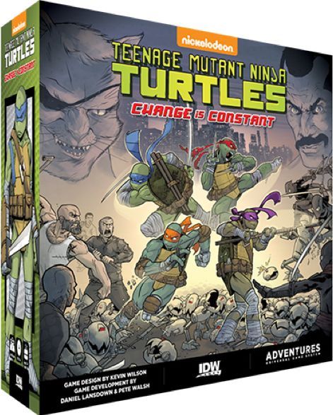 Обложка игры Teenage Mutant Ninja Turtles: Change Is Constant
