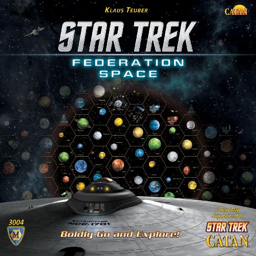 Обложка игры Star Trek Catan Federation Space Map Set