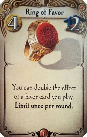 Обложка игры Alchemists: Ring of Favor Promo Card