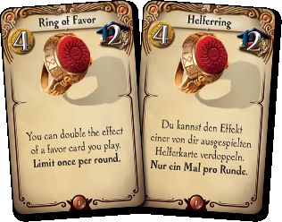 Alchemists: Ring of Favor Promo Card