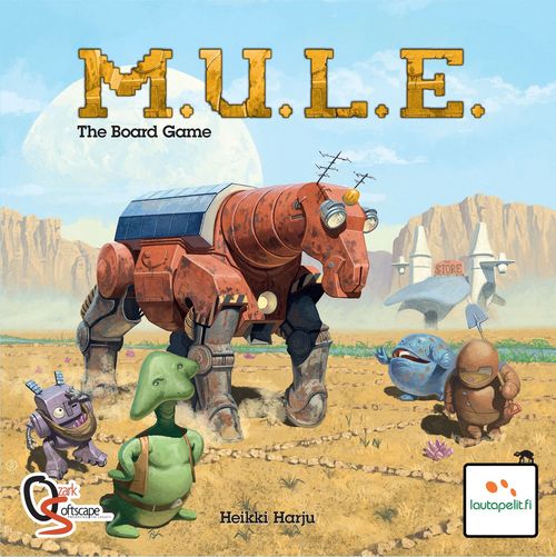 Обложка игры M.U.L.E. The Board Game