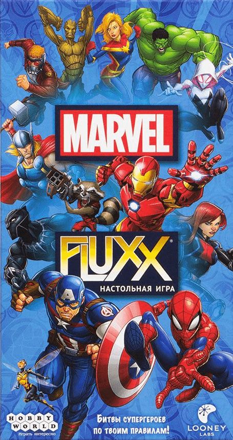 Обложка игры Marvel Fluxx