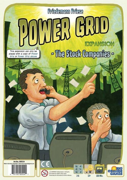 Обложка игры Power Grid: The Stock Companies