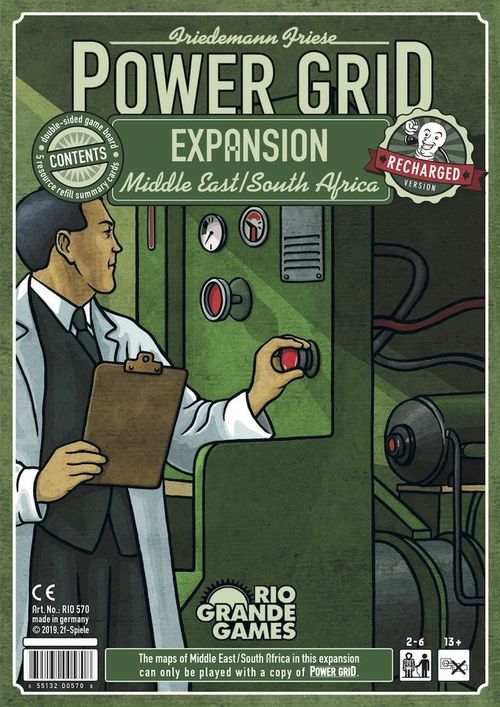 Обложка игры Power Grid: Middle East/South Africa