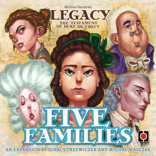 Обложка игры Legacy: The Testament of Duke de Crecy — Five Families