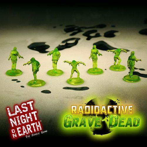 Обложка игры Last Night on Earth 'Radioactive Grave Dead' supplement
