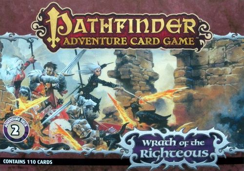 Обложка игры Pathfinder Adventure Card Game: Wrath of the Righteous Adventure Deck 2 – Sword of Valor