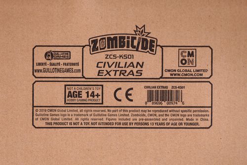 Обложка игры Zombicide: Invader – Civilian Extras