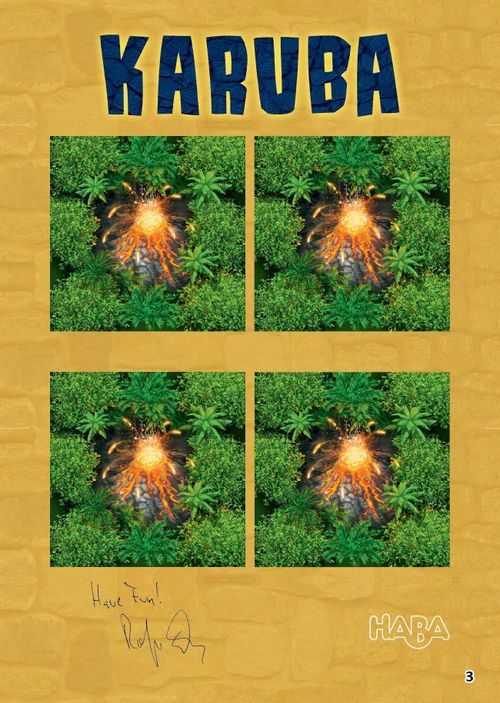 Обложка игры Karuba: The Volcano