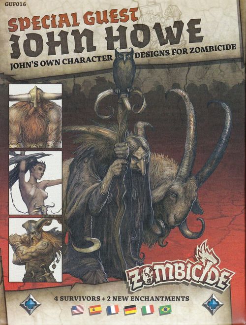 Обложка игры Zombicide: Black Plague Special Guest Box – John Howe