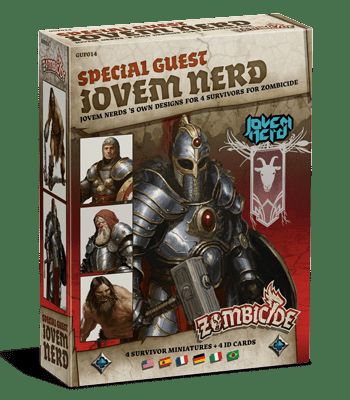 Обложка игры Zombicide: Black Plague Special Guest Box – Jovem Nerd