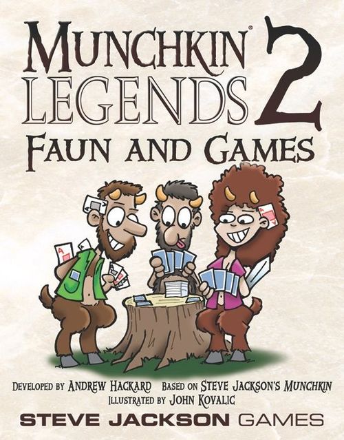 Обложка игры Munchkin Legends 2 — Faun and Games