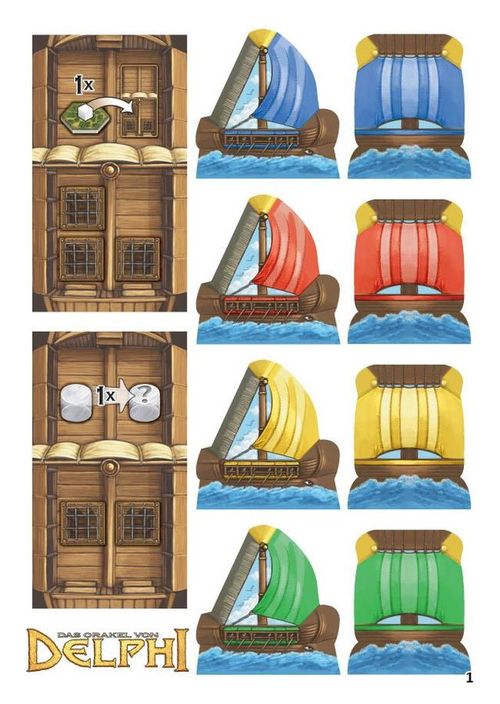 Обложка игры The Oracle of Delphi: Seafarer Expansion