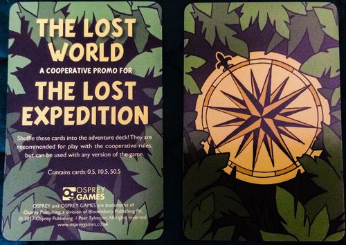 Обложка игры The Lost Expedition: The Lost World promo card