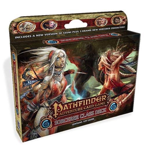 Обложка игры Pathfinder Adventure Card Game: Class Deck - Sorcerer