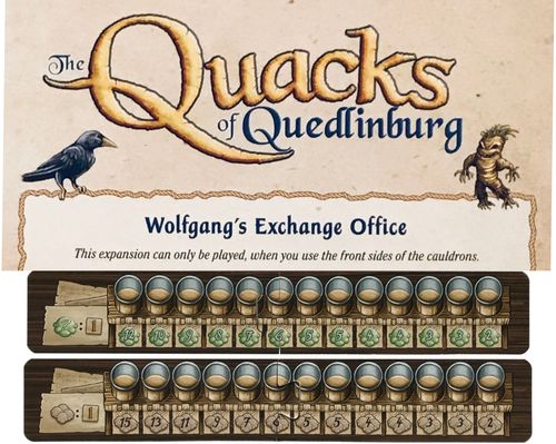 Обложка игры The Quacks of Quedlinburg: Wolfgang's Exchange Office
